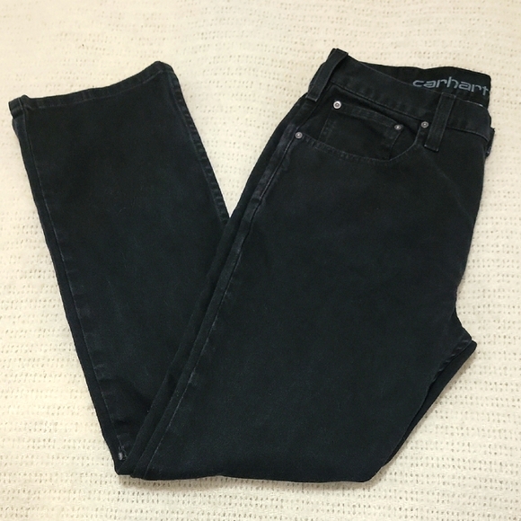 Carhartt Other - Black Carhartt Relaxed Fit Black Jeans 33x30